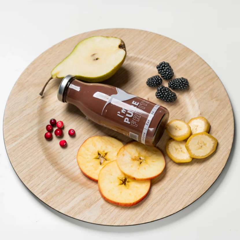 Sok PURE FRUITS z jeżyną, gruszka i żurawiną 15x250ml - obrazek 4