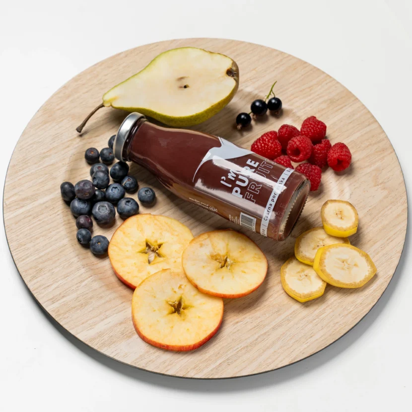 Sok PURE FRUITS z maliną, porzeczką i borówką 15x250ml - obrazek 4
