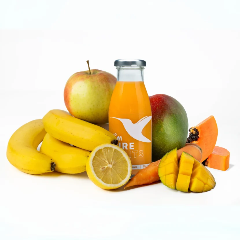 Sok PURE FRUITS z mango, papayą i marchewką 15x250ml - obrazek 2